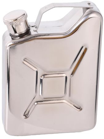 Whiskey Flask - Hip Flask for Liquor | Hip Flask with Shot Glasses | Portable Stainless Steel Bourbon Flask Liquor Flask | Cool Alcohol Flask Leakproof Bottle for Camping Picnics Fishing