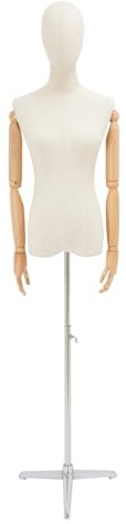 Weibliche Schneiderpuppe Torso, Schneiderbüste mit Verstellbarer Höhe, Weibliche Kleiderständer für Boutiquen, Bekleidungsgeschäfte, Schaufenster Kleider, Blusen, Jeans.