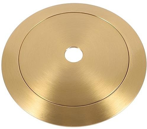 LOORGVEL Anneau de Retenue pour Abat-jour en Cuivre Antirouille, Design Vis pour Lampe en Verre, Accessoire Élégant pour Décoration Intérieure, 1 Set