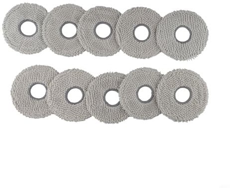 Replacement Mop Pads Compatible with For Ecovacs For Deebot For T30 Pro, For omni, and For combo X1 X2 Value Pack of 10 for Enhanced Cleaning (cloth)