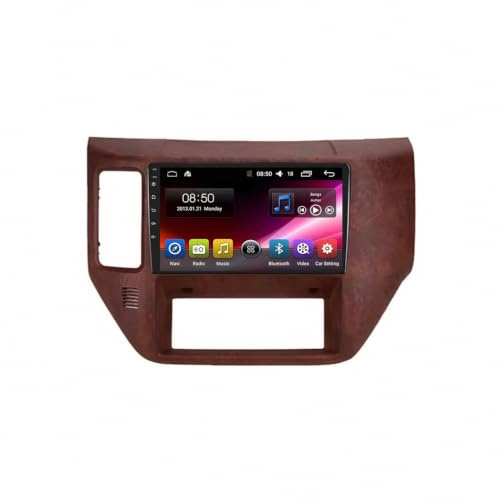 Navigationsgerät für Nissan Patrol V 5 Y61 2004-2011 Stauvermeidung Dank, Karten-Updates Europa Inklusive, WiFi GPS Bluetooth, Voice Control Wireless Autoradio, 8 Kern 8G＋256G