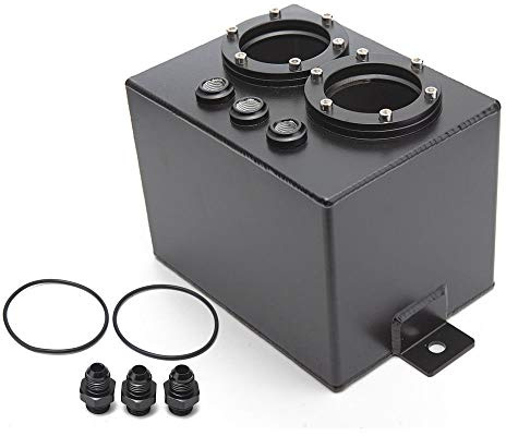 3L double billet en aluminium carburant Surge Tank 044 Twin Pompe à carburant Surge réservoirs sans pompe