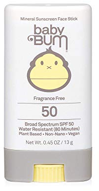 Baby Bum - Mineral Sunscreen Face Stick Fragrance Free 50 SPF - 0,45 oz