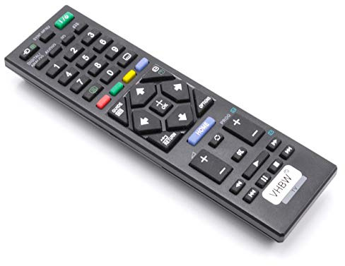vhbw Fernbedienung kompatibel mit Sony KDL-32R424A, KDL-32R420A, KDL-32R400A, KDL-32R423A, KDL-32R421A Fernseher, TV - Ersatzfernbedienung