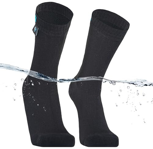 Dexshell Waterproof Bamboo Rayon Ultra Thin Crew Chaussettes - SS23 - XL