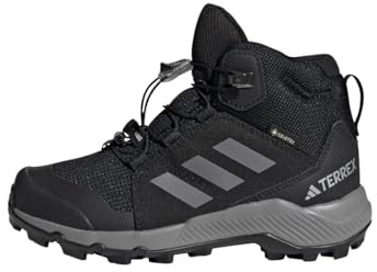 adidas Terrex Mid Gore-TEX Hiking Shoes, Core Black/Core Black, 12.5 UK