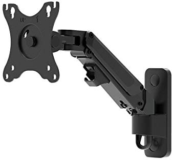 Monoprice Supporto da parete regolabile a molla a gas a 1 segmento per monitor fino a 27 pollici - collezione Workstream