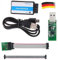 CC Debugger + Adapterkabel + CC2531 ZigBee USB-Sick komplett Set