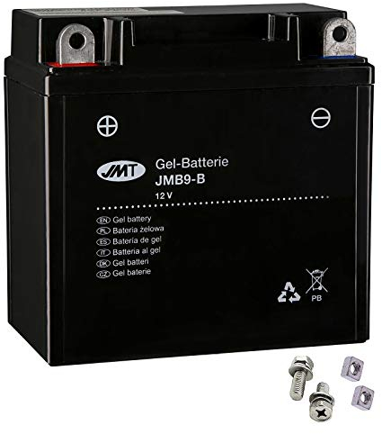 YB9-B JMT Gel Batterie für PL 80 AC Pro Lever Baujahr 1983-1986