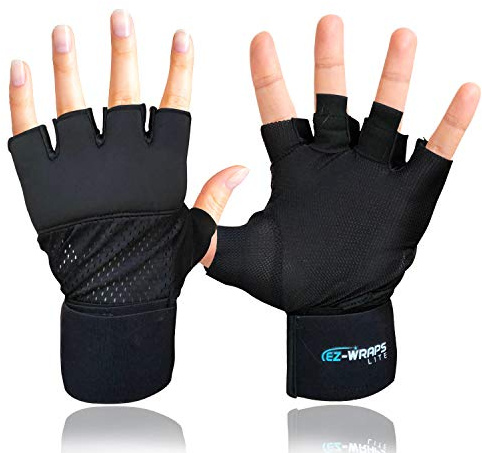 EZ-WRAPS 3.0 Speed Wraps Boxing Hands Wraps for Men and Women l Quick Inner Glove Wrist, Knuckle Protection for Martial Arts, Kickboxing, Cross Training and Boxing Workouts (Small)