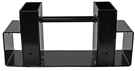 YAYA2021-SHOP Brennholzständer Brennholz Log Storage Rack Bracket Kit mit Schrauben Kaminholzlagerhalter justierbar für Innen/Außen Schwarz Schwerlast Brennholz Lagerregal