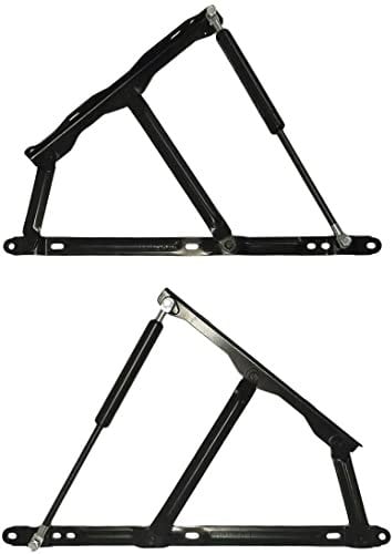 Just Accessories - Pneumatic Storage Bed Lift Mechanism 60kg Heavy Duty Gas Spring Struts Kit Hydraulic for Divan Ottoman Box Beds Sofa Storage Space Saving DIY Project