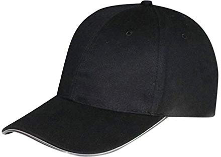 Cap Glow Cap Up Hip-Hop-Sport-beleuchtete Baseballmütze, verstellbare LED-Party-Club-Baseballmützen Baseball Cap Rot
