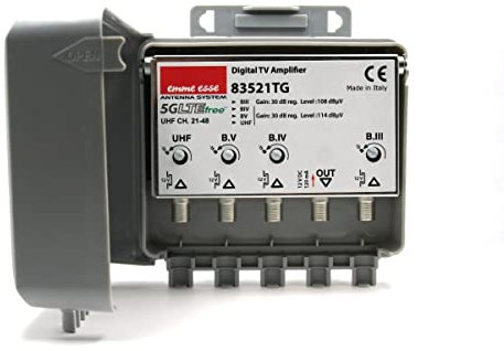 83521TG Amplificatore da palo Digital TV UHF CH21-48 5G LTE free