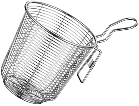 Colino in Acciaio Inox Con Manico, Scolapasta a Maglia Fine Per Cucina, Ideale Per Scolare Pasta E Verdure, Compatibile Con Pentole a Pressione
