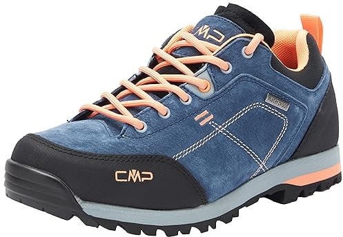 CMP Damen Alcor 2.0 Low Wmn Trekking Wp-3q18566 Walking Shoe, Blue Ink Sunrise, 41 EU