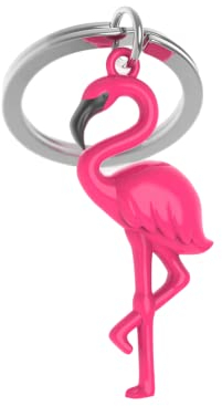 Metalmorphose – Schlüsselanhänger Flamingo – MTM144-01, Rosa, one size, Einzigartig
