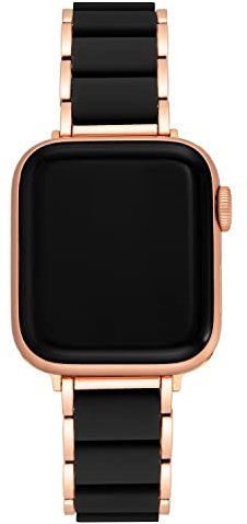 Anne Klein Fashion Chain Bracelet for Apple Watch, Secure, Adjustable, Apple Watch Replacement Band, Fits Most Wrists