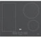 Beko HII64200FMTZG - Cuisinière encastrable induction, 4 zones de cuisson, Booster, Touch Control