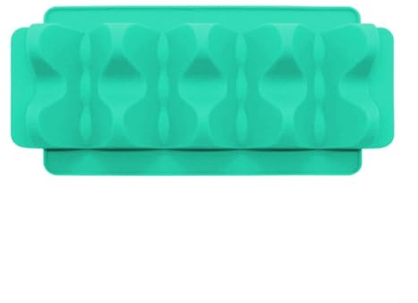 DAZZLEEX Soporte para tacos de silicona, bandeja para tacos, uso como soporte para burritos (tamaño verde de menta)