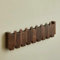 Klappgarderobe aus Holz, Moderne Garderobenhaken mit Klaviertasten und herunterklappbaren Haken, handgefertigte Wandkunst aus Holz, Wandaufhänger für Handtücher, Mäntel, Schals