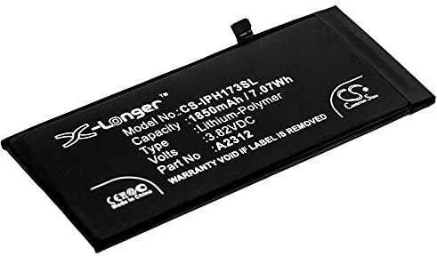 Batterie de rechange pour Apple A2312, iPhon SE 2 (1850 mAh / 7,07 Wh)