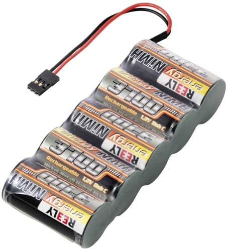 Reely Modellbau-Akkupack (NiMh) 6 V 3700 mAh Zellen-Zahl: 5 Sub-C Side-by-Side JR