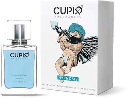 50ml Cupid Cologne for Men,Cupid Charm Toilette for Men Pheromone-Infused,Cupid Hypnosis Cologne Fragrances for Men,Cupid Cologne for Men with Pheromones (1pc)