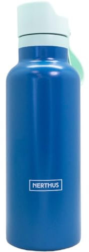 NERTHUS FIH 1410 Botella Termo Sport 500ml con Tapón CLICK & DRINK