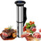 Immersion Circulator Cooker, 1200W Sous Vide Machine with LED Touch Screen, Heater with Precise Temperature Control, Stainless Steel IPX7 Waterproof for steaks, chicken, fish, veggies