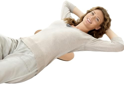 SuhoFutus Taillenmassagegerät, Vier-in-Eins-Taillenmassagegerät mit Wärmefunktion, verstellbarer Airbag, 20 Modi, 90min Akkulaufzeit für Büro, Auto und Zuhause (Braun)