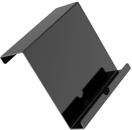 Soporte para tableta de cinta de correr, soporte de libro de cinta de correr, soporte de tableta de equipo de ejercicio, estante de lectura acrílico transparente para gimnasio, bicicleta, oficina en
