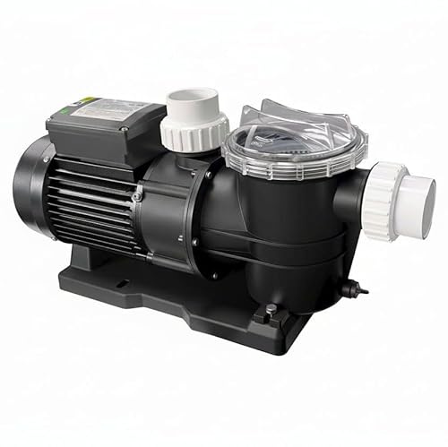 Nixpool Bomba para Piscina X 150T Filtración 20400 L/h con Cesta de Filtro Extraíble, 1.5 CV Bomba de Piscina 1130 W