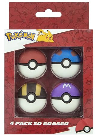 Pokemon 4 3D Radierer