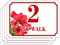 Set of 4 (A6 = 148MM X 105MM) Tulip Flower Personalised Wheelie bin Stickers (4 Pack) Printed with Your Street, Road or House Name (A6)(Tulip)