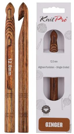 KnitPro Ginger Einfache Häkelnadel | 12mm