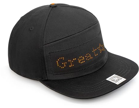 Leadleds LED-Baseballkappe, Bluetooth, LED, Unisex, DJ, Rave Party Cap