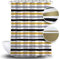 Amanda Duschvorhang Textil Badewannenvorhang 120/180 / 240 x 200 cm inkl Ringe (240x200cm, Amasya Gold)
