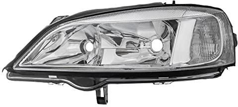Halogen Scheinwerfer Hauptscheinwerfer Frontscheinwerfer links H7 chrom für Model Astra G CC F48_ F08_ F35_ F67 F07_ F69_