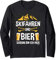 Skifahren und Bier Apres Ski Party Kostüm Wintersport Langarmshirt