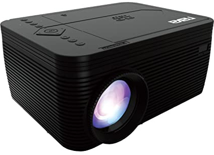 Naxa NVP-2500 - Proiettore LCD da 150 pollici, 720P, con lettore DVD integrato e Bluetooth