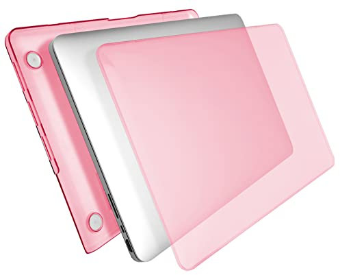 MyGadget Cover Opaca Rigida compatibile con Apple MacBook Pro 16 pollici M1 dal 2021 - Custodia Hardshell Ultra Sottile - Plastica Matte Finish - Case Rosa