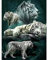 Puzzle 4000 Teile - Jigsaw Puzzle für Erwachsene - Buntes Puzzle 4000 Teile Erwachsene, Motiv:Verschiedene Bewegungen des weißen Tigers, 4000 Teile Puzzle, Puzzle Erwachsene 4000 Teile, Puzzel,4000 P