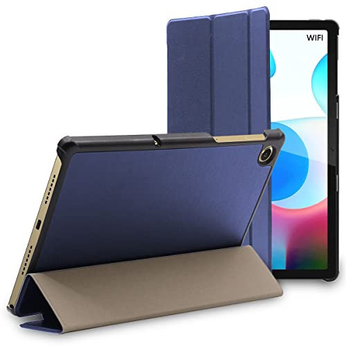 ebestStar - Funda para Realme Pad 10.4 (2021), Carcasa Capa, Slim Case Protectora, Tapa Magnetica Cuero PU, Azul Oscuro
