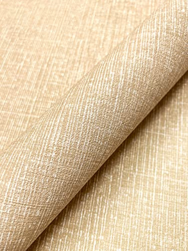 Newroom Vliestapete Gold Uni Tapete Wohnzimmer Schlafzimmer Flur Küche | pflegeleicht, matte Optik, Wandtapete, reißfestes Vliesmaterial, für Wohnzimmer, Schlafzimmer, Flur