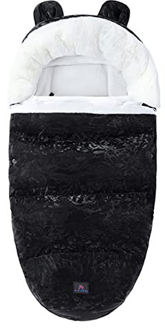Universal Kinderwagen Kinderwagen Fußsäcke Thermo Fleece Cosy Zehen für Kinderwagen Buggy Autositz Warmer Baby Schlafsack für Winter Outdoor Tour