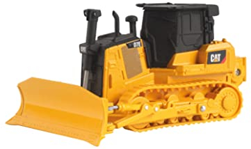 Carrera - 37026002 - CAT D7E Bulldozer I 1:64 Ferngesteuertes Baustellenfahrzeug I Perfekt für kleine Baumeister I Inkl bewegliche Teile I Bis zu 30 min Fahrzeit I Hohe Detailtreue I Original Lizenz