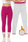 Yehopere Jeans da donna invernali foderati in pile slim fit caldo skinny vita alta denim jeans, Rosa caldo, XL