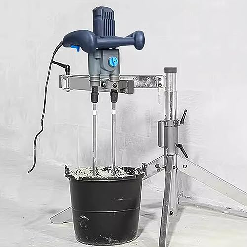 1800W Electric Tank Mixer Machine, Automatic Paint Mixer Machine, Power Air Agitator, Two Gears Are Adjustable, With Auxiliary Stand