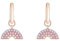 Olivia Burton Women's Rainbow Collection Earrings in Rose Gold Embellished with Crystals - OBJRBE07
